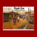 THANK YOU by Mojisola A Gbadamosi-Okubule postcards