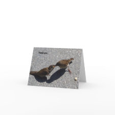 Thank you card