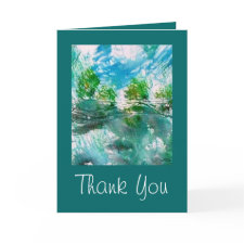 Thank You Card card