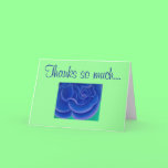 Thank You Card cards