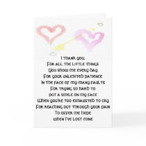 Thank You cards