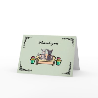 Thank you card
