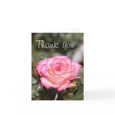 Thank you card