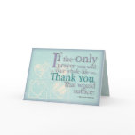 Thank You card