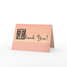 Thank you card