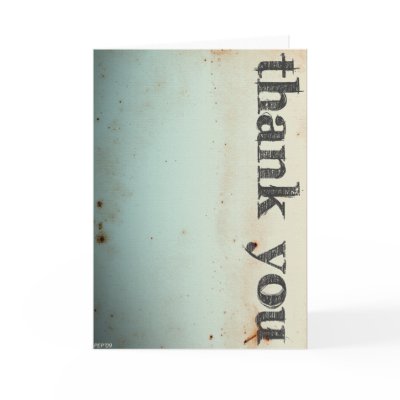 Thank You Greeting Cards by flyingdiscs