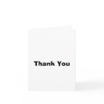 Thank You Greeting Card