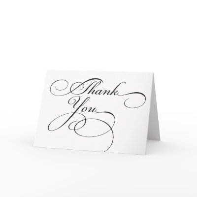 Thank You Card