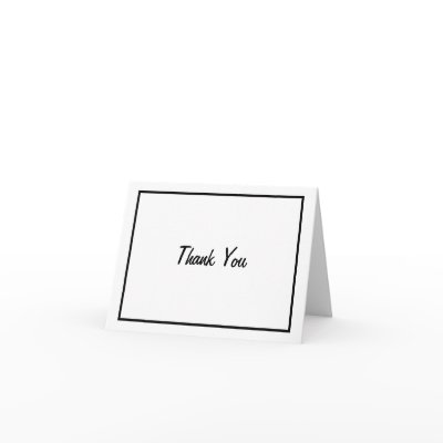 Thank You Card