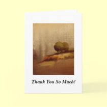 Thank You Card cards