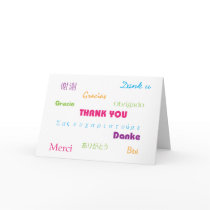 Thank You Card by ValeriesGallery Thank You Card