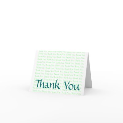 Thank You Card by rdwnggrl