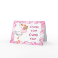 Thank You Card card