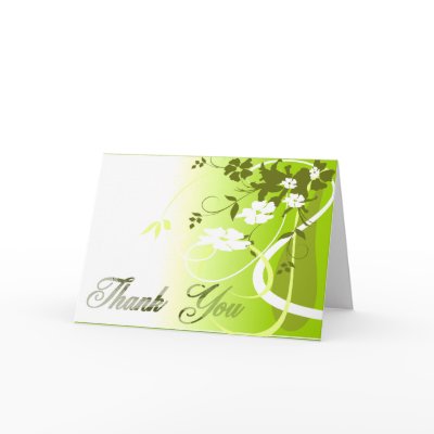 Thank you Card