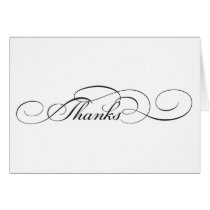 Thank You Card cards