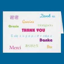 Thank You Card cards