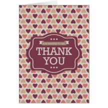 Thank you card