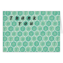 Thank You Card cards