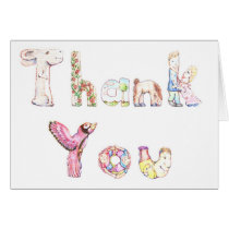 Thank You card cards