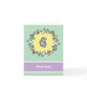 Thank You Card - Baby with Bear