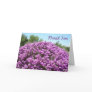 Thank You Card Blooming Texas Sage Greeting Card