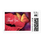 Thank You Card Butterfly Poppy - Multi Postage Stamps