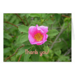 Thank you card - Flower