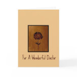 Thank You Card For A Wonderful Doctor