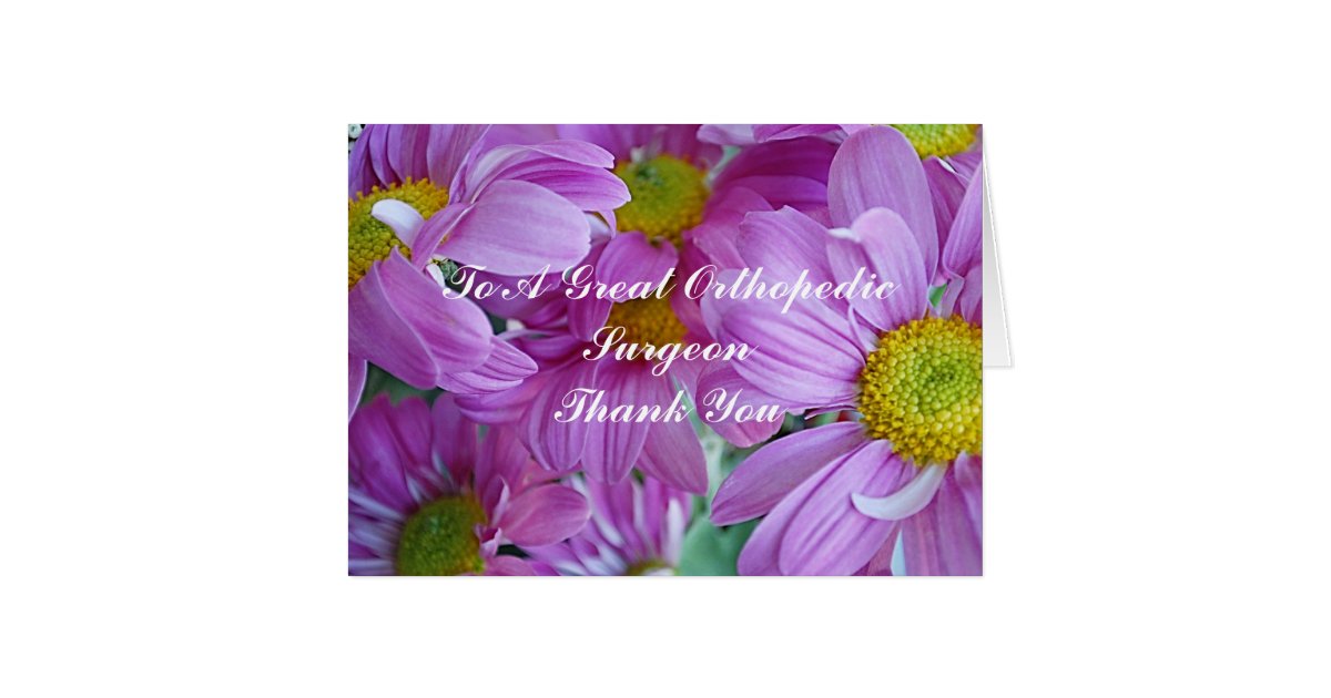thank you card for surgeon