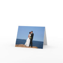 Thank you card front, Karl Blaser Photography by jachalifour Thank you card front, Karl Blaser Photography