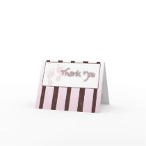 Thank you card - girl baby shower by jbr0530 Thank you card - girl baby shower