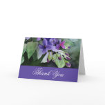 Thank You Card Lilacs