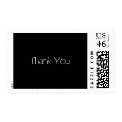 thank you card postage stamp