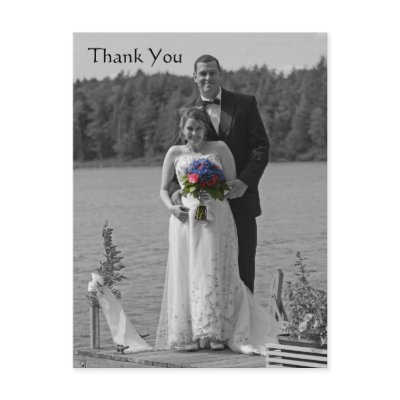 Thank You Card Postcard