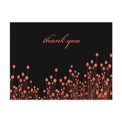 Thank You Card postcards