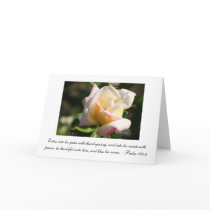 Thank You Card (Rose)