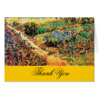 Thank you card. Vincent van Gogh Greeting Card