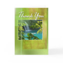Thank You Card (willow/waterfall)