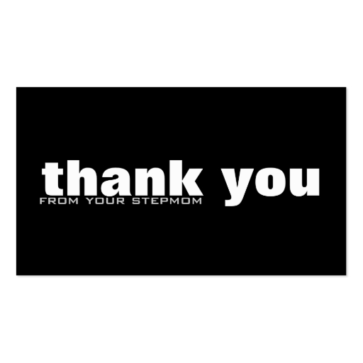 Thank You Cards Business Card Templates Zazzle Thank You Cards Business Card Templates Zazzle