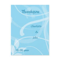 Thank You Cards postcards by blessedwedding Thank You Cards postcards