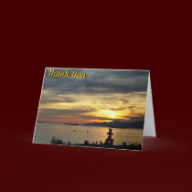 Thank You Cards Vancouver Landscape Custom Cards