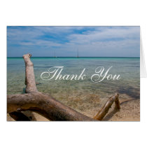 Thank You Caribbean Photo Card cards