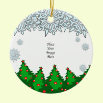 Thank You! Christmas Trees Ornament ornaments