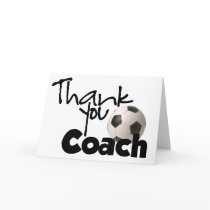 Thank You Coach, Soccer cards by bwmedia Thank You Coach, Soccer cards