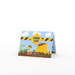 Thank You Construction Greeting Card