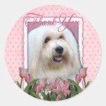 Thank You - Coton de Tulear Stickers