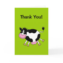 Thank You! (cow) Card