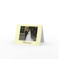 Thank you - customizable card