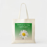 thank you,daisy flower tote bags