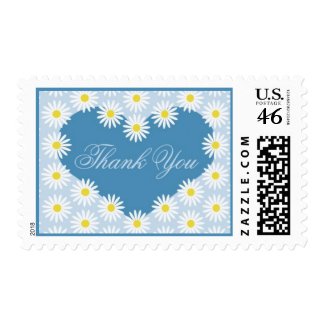 Thank You Daisy Postage Stamp stamp